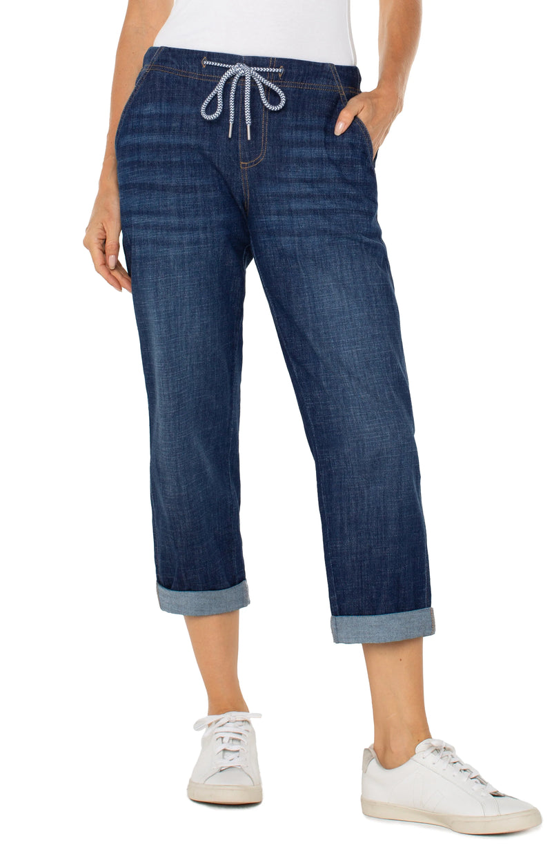 Liverpool Rascal with Back Pocket Flaps - San Gabriel
