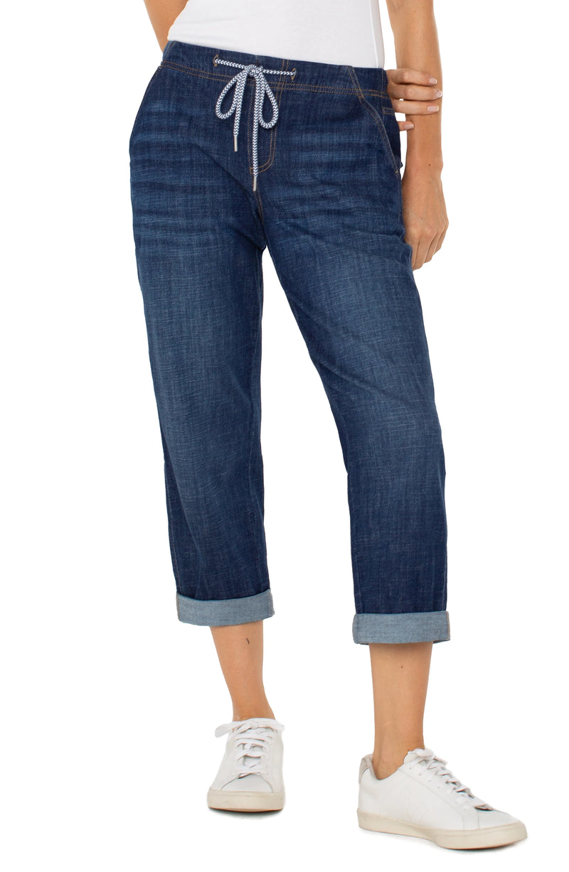 Liverpool Rascal with Back Pocket Flaps - San Gabriel
