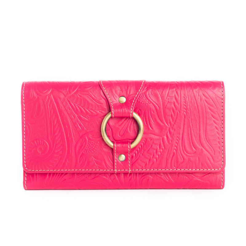 Myra Bag Vista Sonora Wallet in Magenta