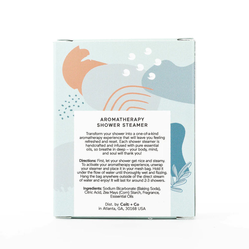 Cait + Co Sea Salt + Grapefruit Aromatherapy Shower Steamer SHOWSSG