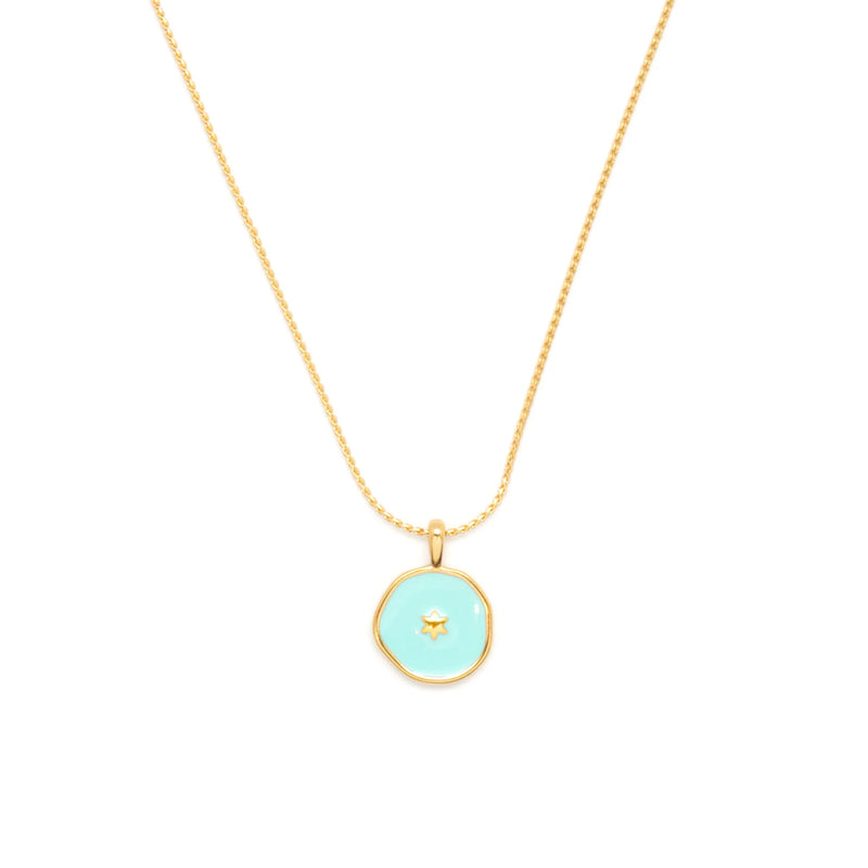 Salty Cali - Starry Sky ~ Salty Pendants - Gold/Aqua