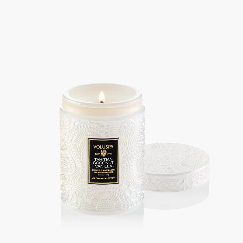 Voluspa - Tahitian Coconut Vanilla Small Jar Candle