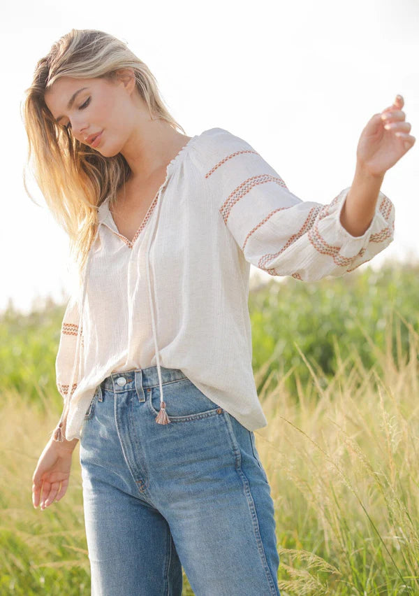 Bonnie Embroidered Blouse