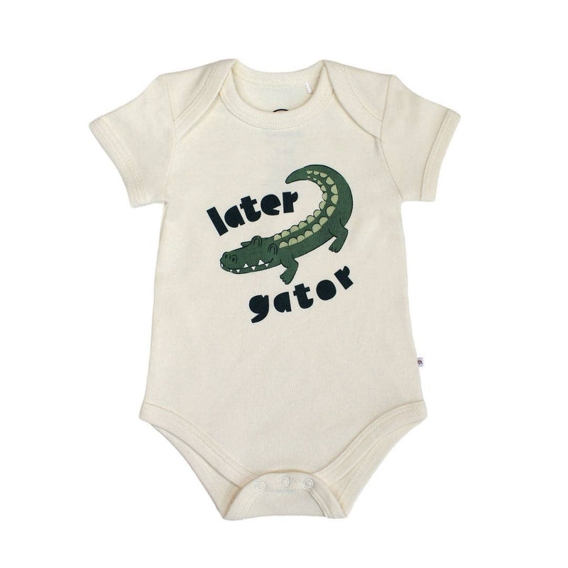 Later Gator Alligator Florida Baby Onesie Cotton Bodysuit