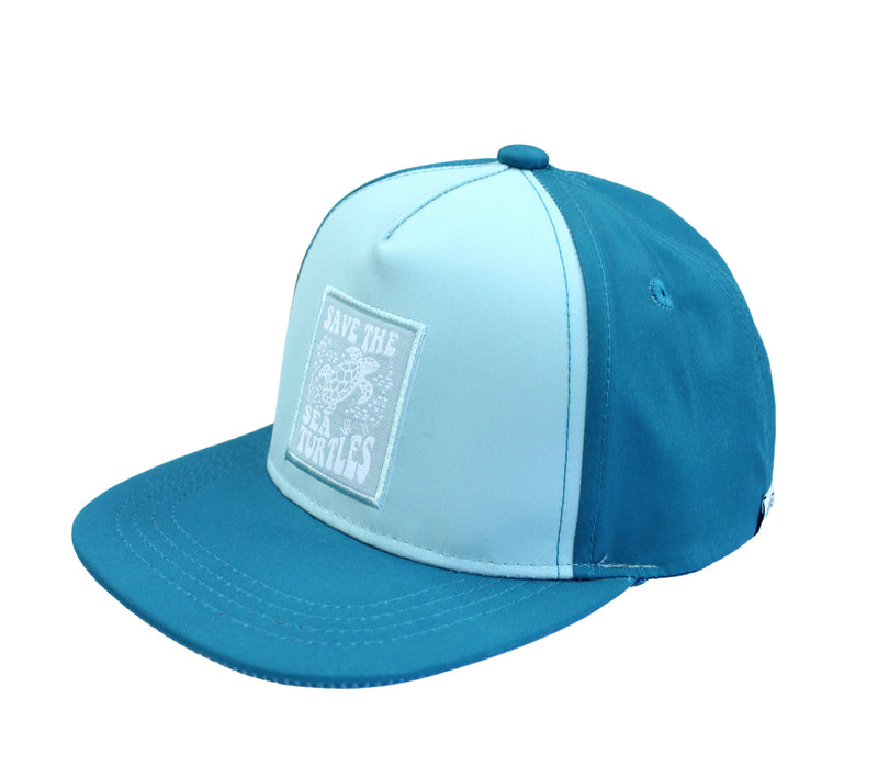 Save the Sea Turtles Conservation Kids and Baby Snapback Hat