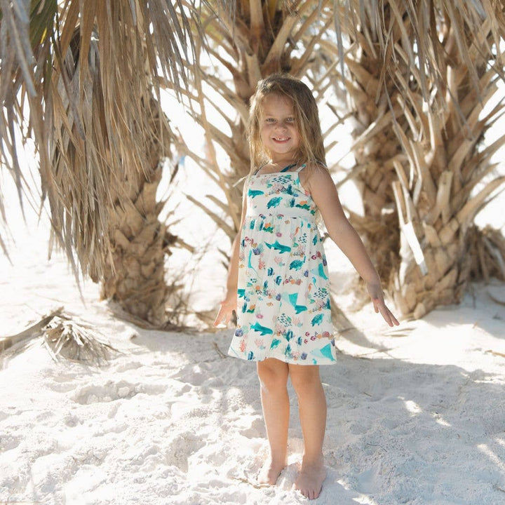 Emerson &amp; Friends Coral Reef Bamboo Sundress