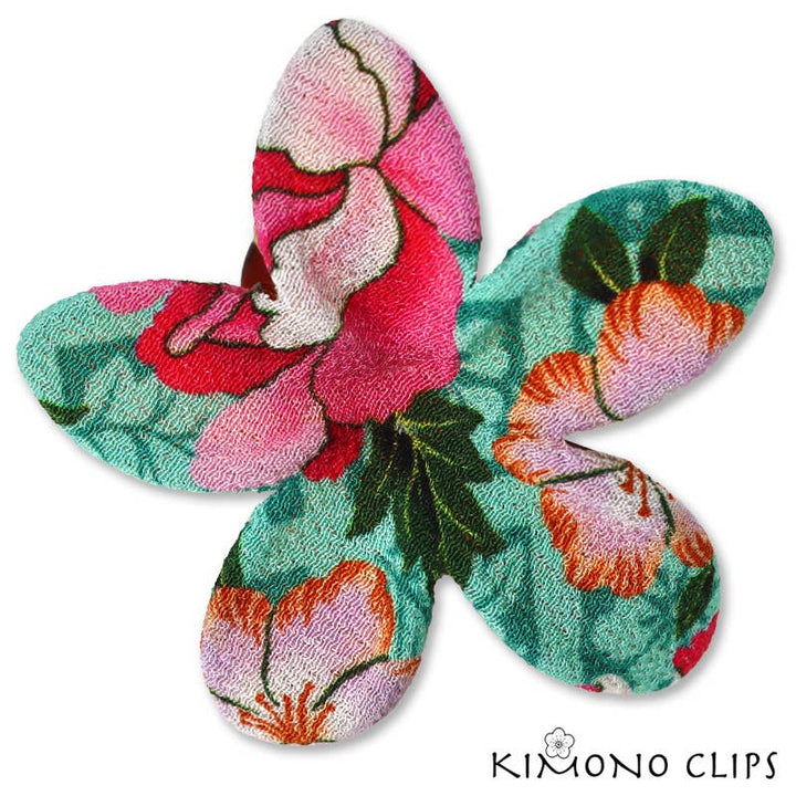 Kimono Clips 388a Frangipani