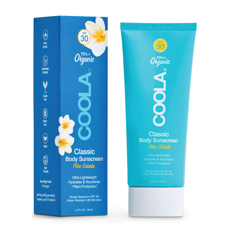 COOLA Classic Body Lotion Sunscreen Pina Colada SPF 30