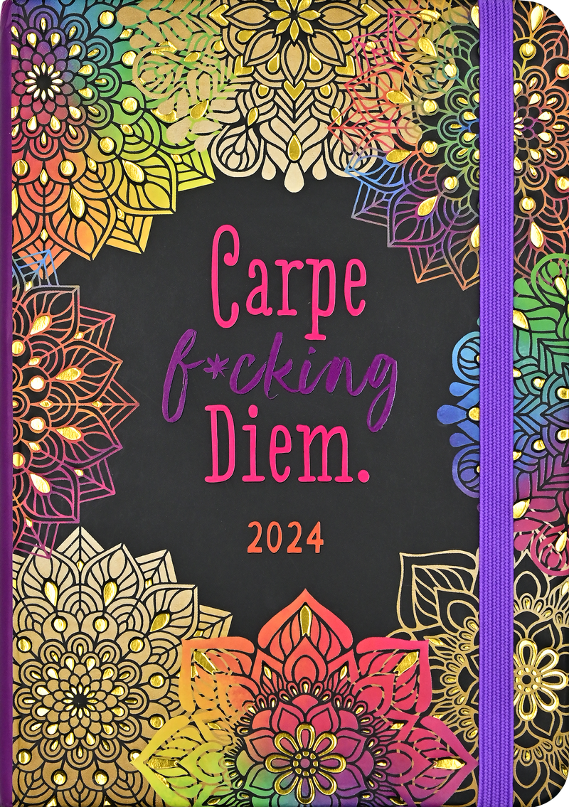 FINAL SALE 2024 Carpe F*cking Diem Weekly Planner