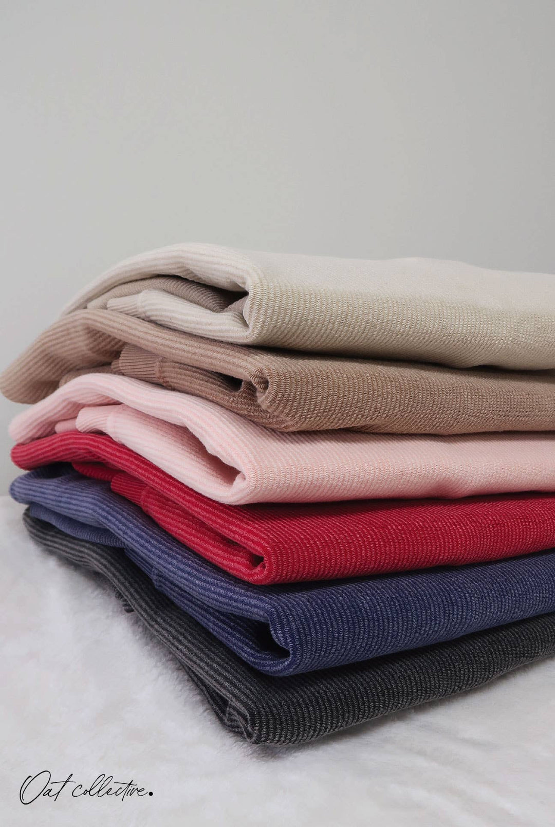 UNITED STATES OF AMERICA Cropped Thermal Vintage Pullover