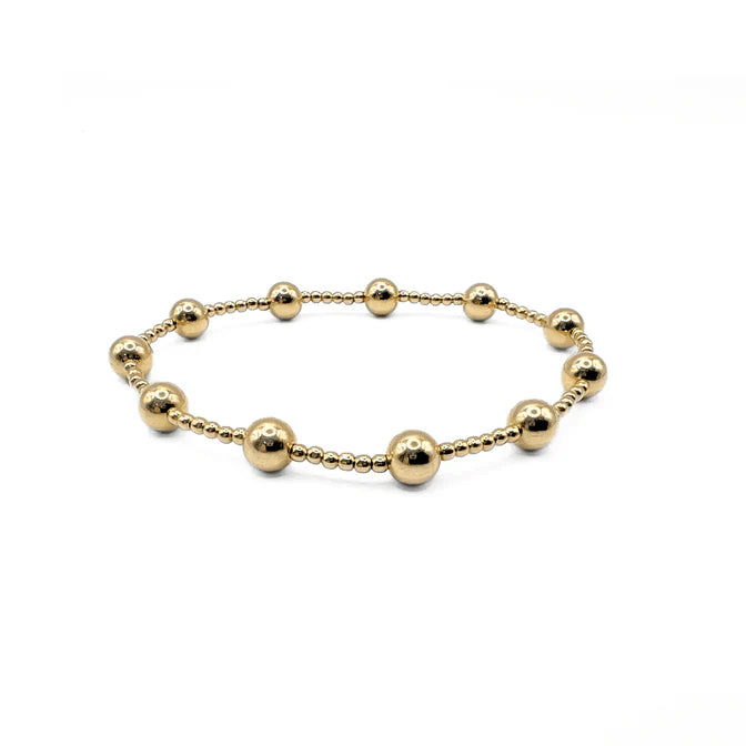 Erin Gray - The Malibu Collection 14k Gold-Filled Beaded Bracelets - 7"