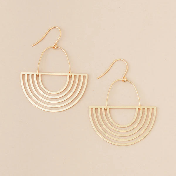 Scout - Refined Earring Collection - Solar Rays - Gold Vermeil