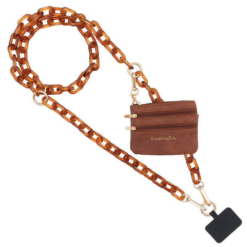 Clip & Go Crossbody Ice Chain Phone Accessory 