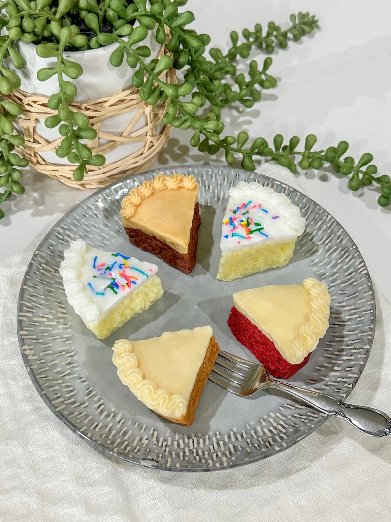 WAX MELT CAKE Slices | Bakery Sweet Wax Melt | Birthday Cake