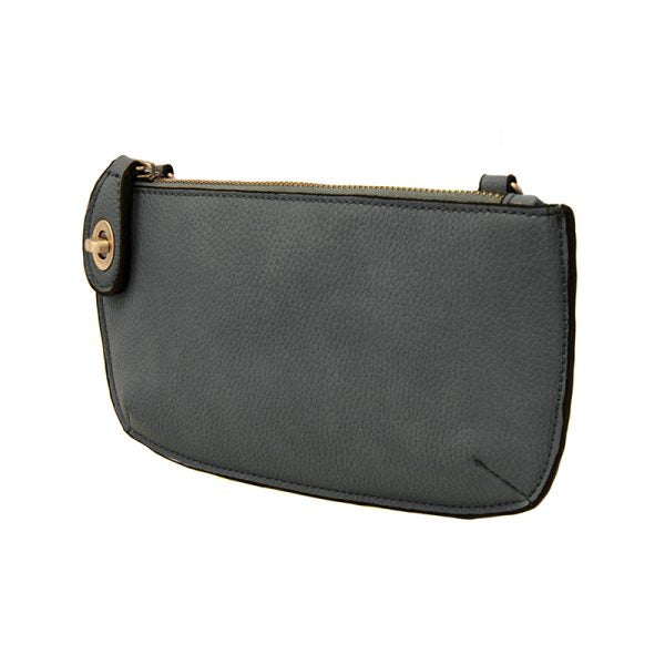 Joy Susan Mini Crossbody Wristlet Clutch - Dark Chambray