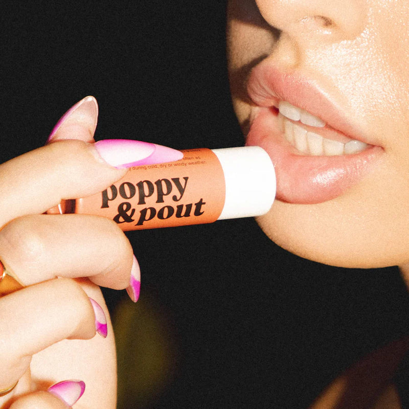 Poppy & Pout Lip Balm - Assorted Flavors