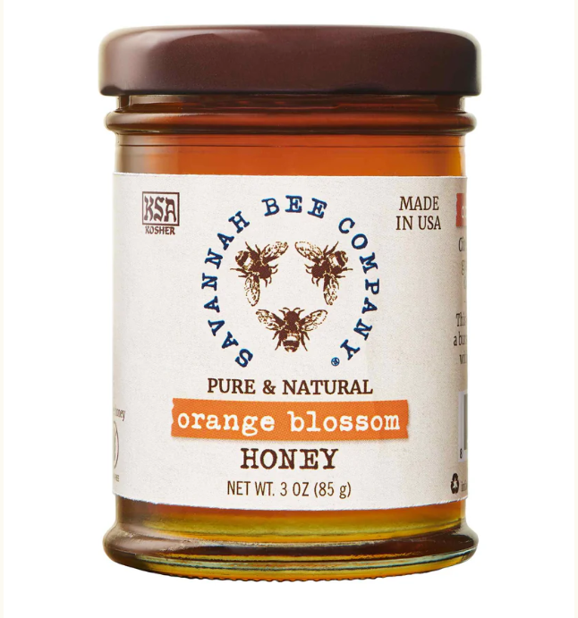 Savannah Bee Company Orange Blossom Honey 3oz