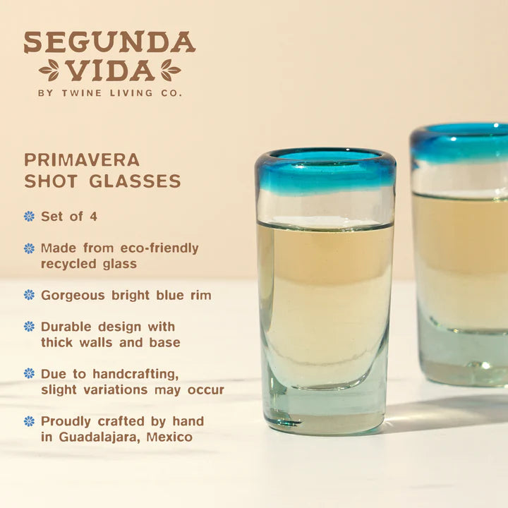 Segunda Vida Primavera Shot Glasses