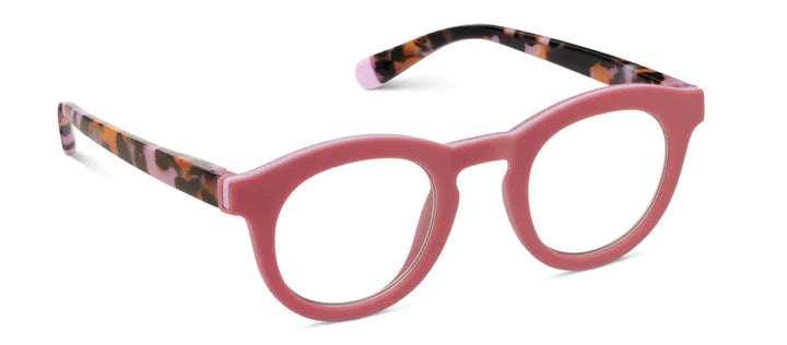 Peepers Blue Light Readers Saffron - strawberry/pink botanico