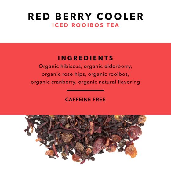 Red Berry Cooler Loose Leaf Iced Tea Tins by Pinky Up