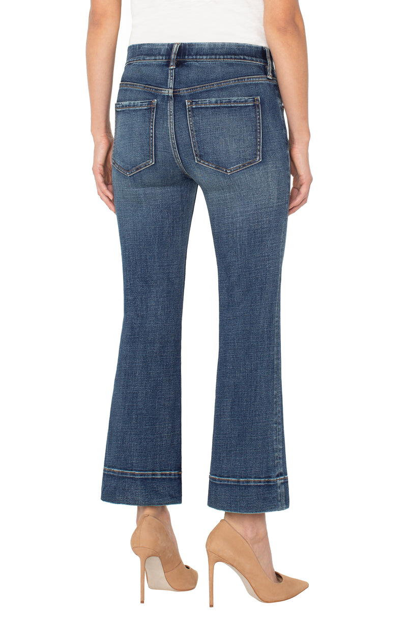 Liverpool Gia Flare w/ Wide Hem 27" - Amana