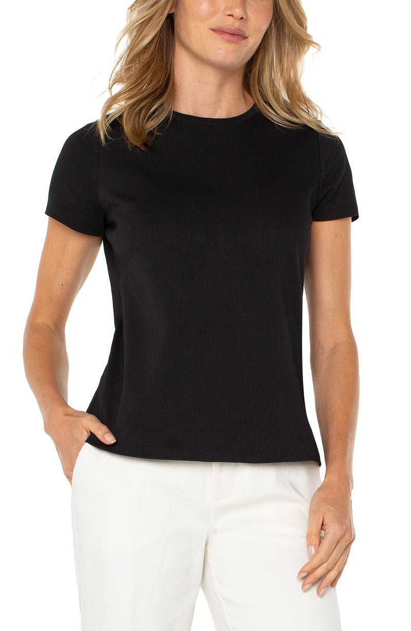 Liverpool Short Sleeve Crew Neck Tee - Black