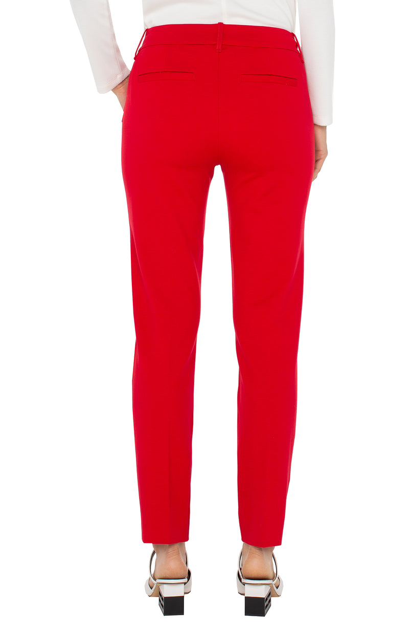 Liverpool Gemma Cigarette Trouser - Tango Red