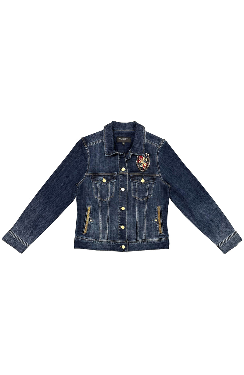 Liverpool Luxe Classic Jean Jacket