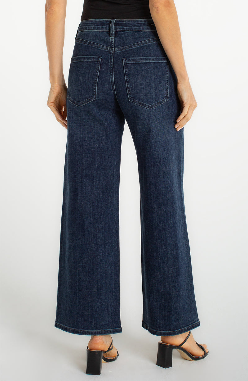 Liverpool Luxe Stride Wide Leg - Crystal Snowflake