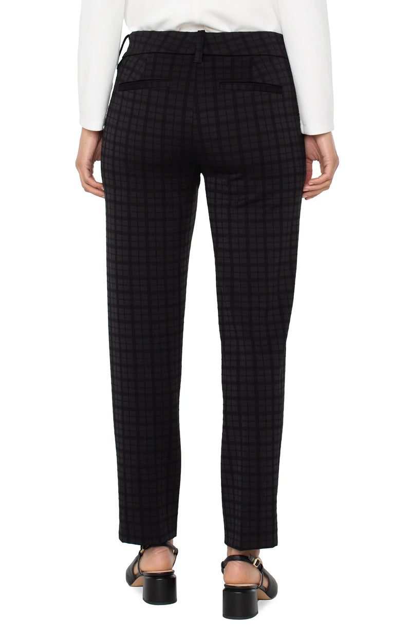 Liverpool Gemma Cigarette Trouser - Black Check