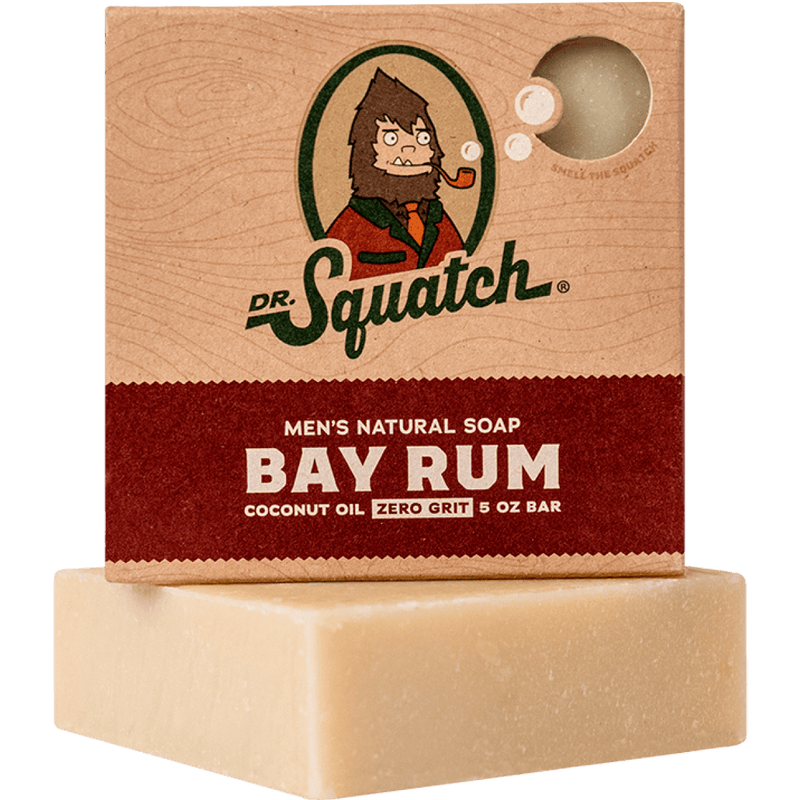 Dr. Squatch Bay Rum Bar Soap WH-BAR-BRM-01