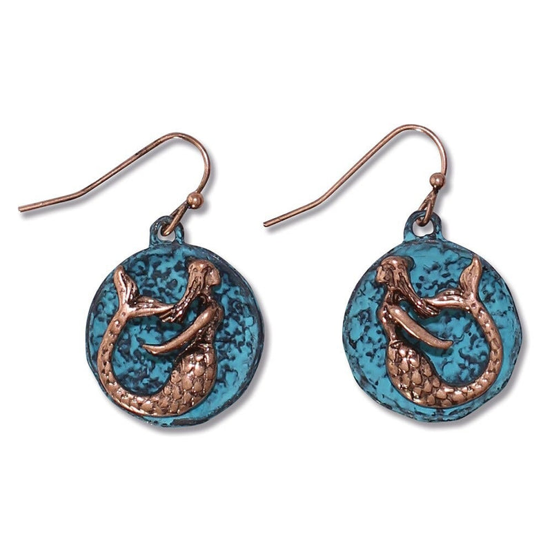 Periwinkle Earrings - Patina Mermaid