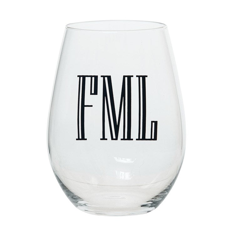FINAL SALE Humorous Wine Glass- Assorted Styles FINAL SALE