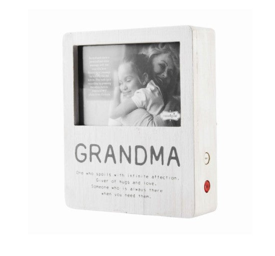 FINAL SALE Mud Pie Grandma Voice Recorded Picture Frame