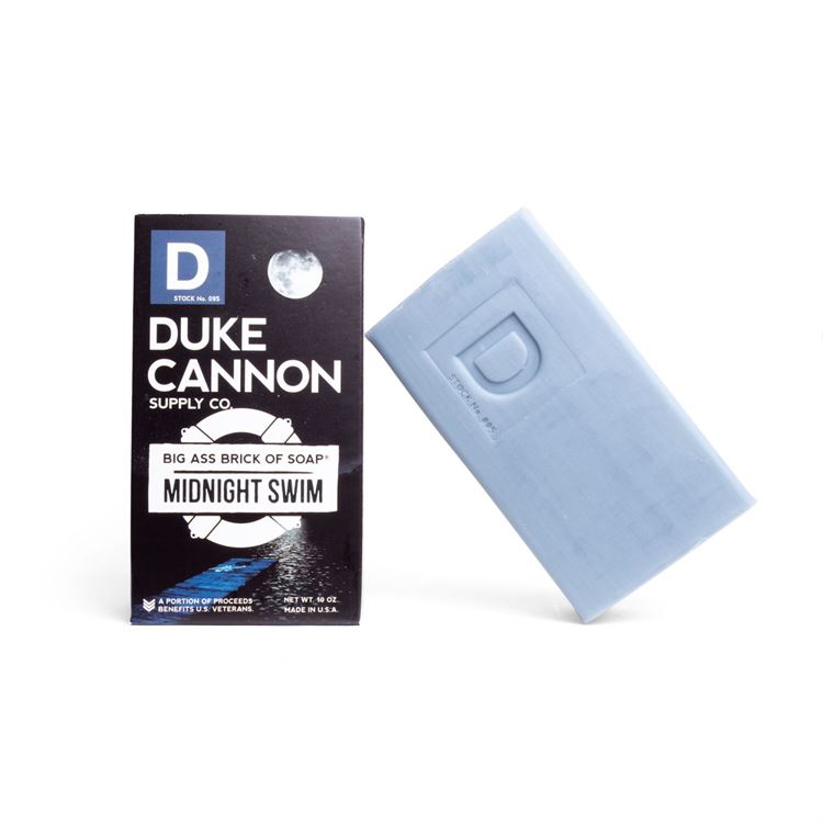 Duke Cannon Big A$$ Brick Of  Soap - Midnight Swim - 10 oz