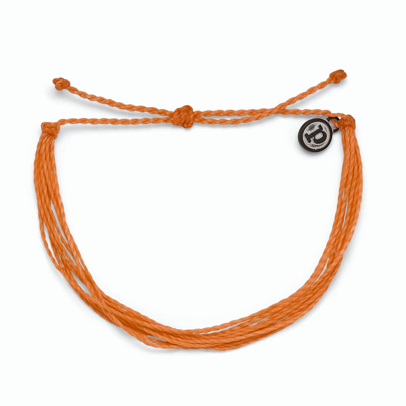 Pura Vida Bright Solid Original Bracelet - Orange