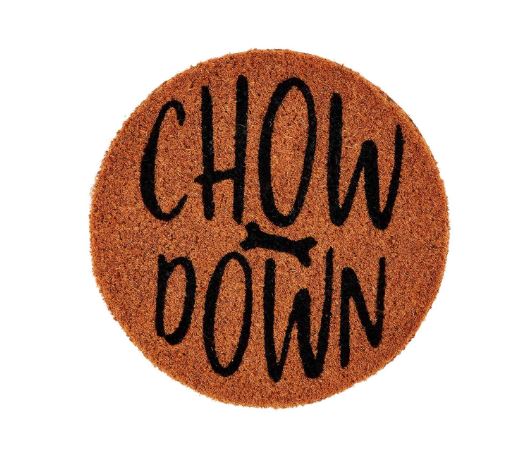 FINAL SALE Mud Pie Coir Pet Bowl Mats - 3 Styles