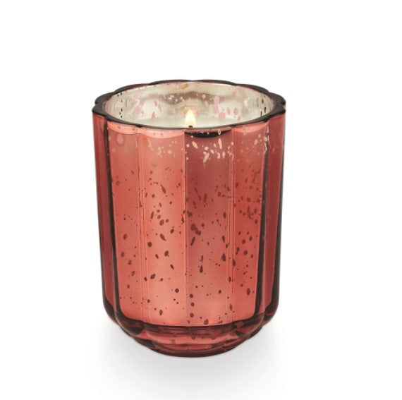 FINAL SALE Illume Pink Pepper Fruit Flourish Glass Candle