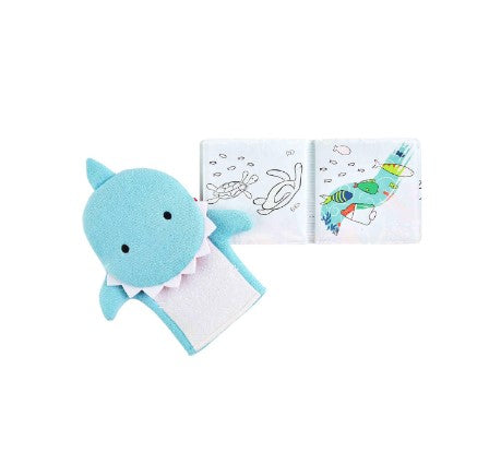 FINAL SALE Mud Pie Shark Bath Book