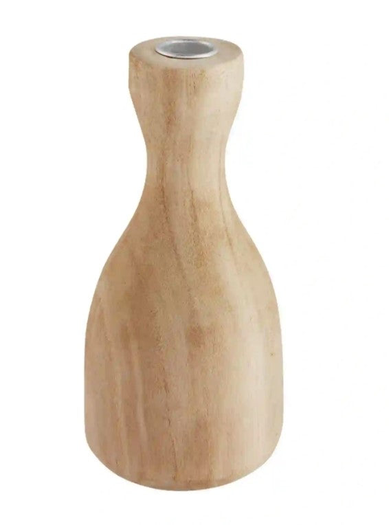 FINAL SALE Mud Pie Paulownia Candlestick Holders - 3 Sizes