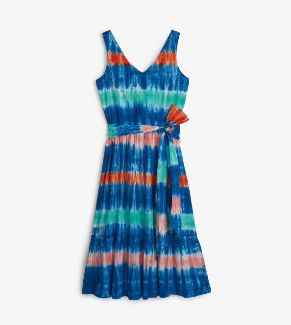 FINAL SALE Hatley - Sydney Midi Dress - Cabana Tie Dye