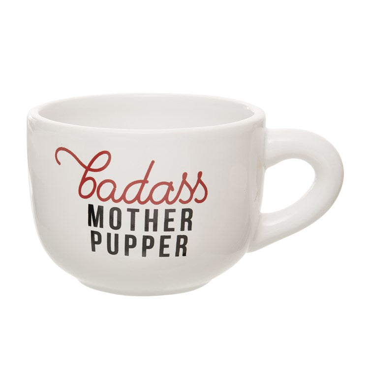 Totalee Gift - Ceramic Mother Pupper Cappuccino Mug