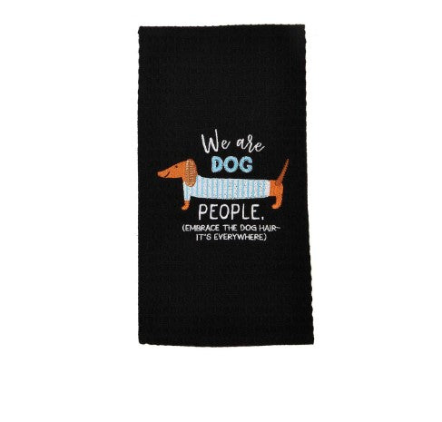 Mud Pie Humorous Embroidered Pet Towels - 5 Styles